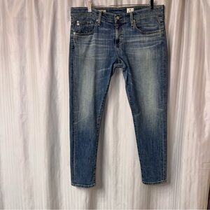 AG Adriano Goldschmied Blue The Nikki Crop Relaxed skinny crop size 31